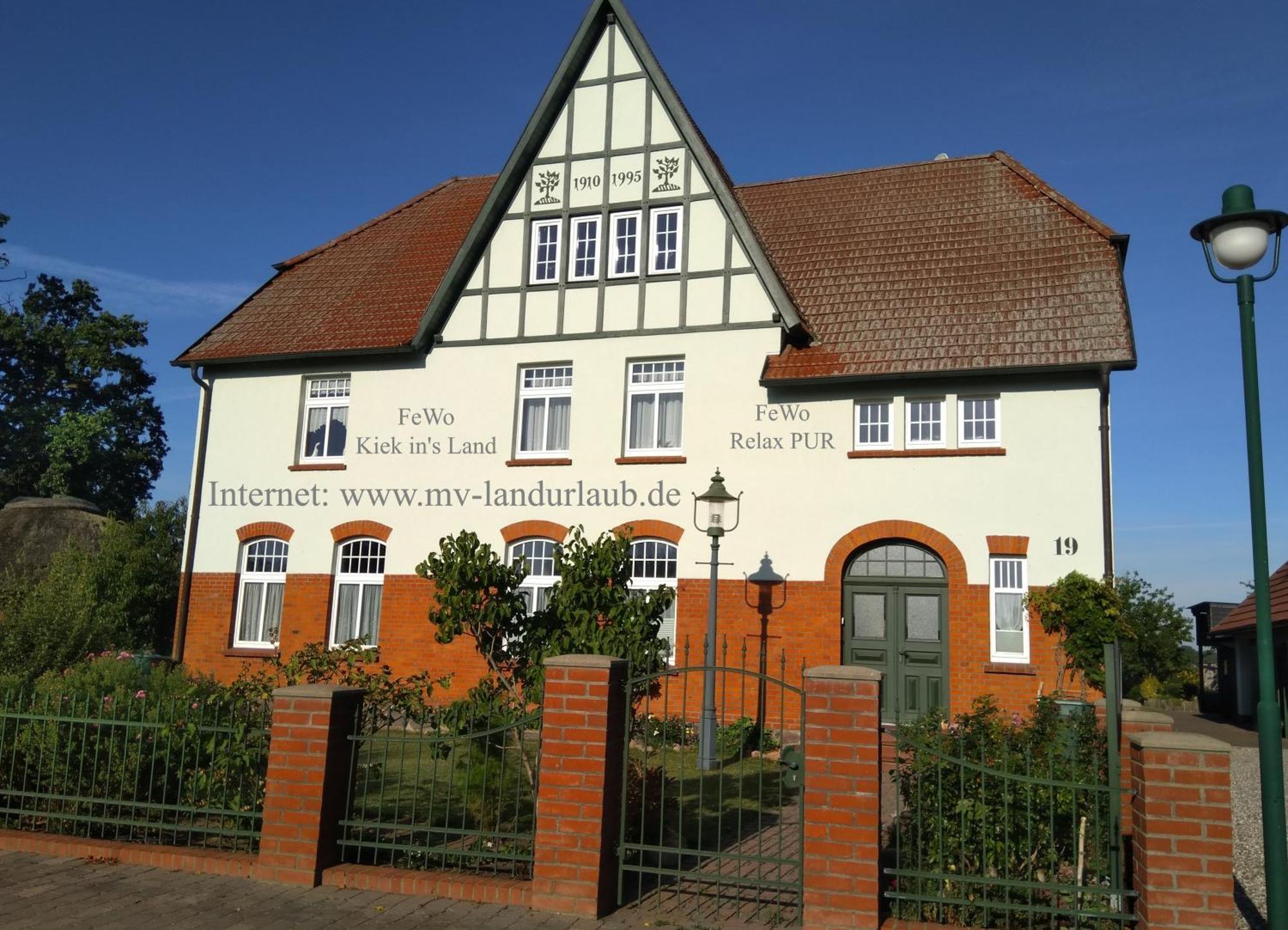 Landtraum Im Traumland Mecklenburg Apartment Warin Екстериор снимка